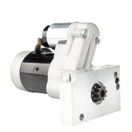 KAC Starter Starters,18492 High Torque Mini Starter Replacement for Chevy SBC 350 400 153 Delco Hitachi 168 T 3HP Replace 18492,PP-106, 2-2202-HI-2,25001,25002,Starter Chevy SBC,350 400