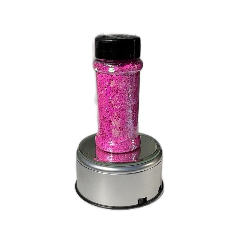 2oz Glitter Bottle Shaker:_Pistachio
