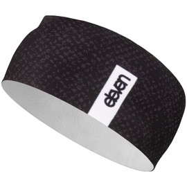 Eleven Sportswear HB Dolomiti Retro Sports Headbands for Running, Cycling, Hiking, Fitness, Yoga, Crossfit, Crossfit, Cross Skiing and Outdoors, Women, Men and Children (Screen Black)