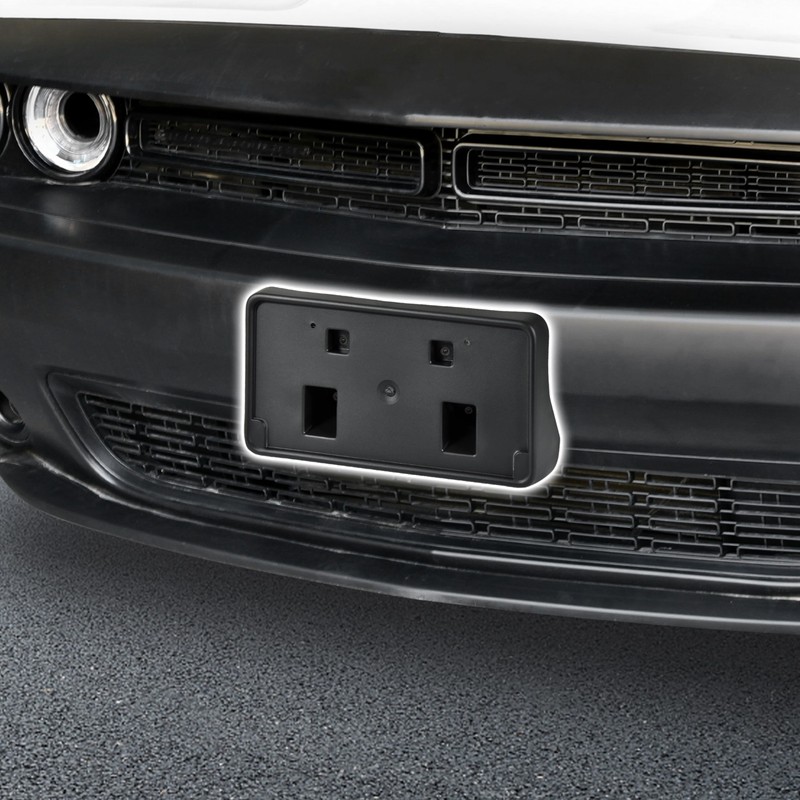 KEWISAUTO Front License Plate Frame Mount Bracket Holder for Dodge