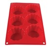 TrueCraftware- 6 Cavities 3.7 oz Brioche Silicone Baking Pan -