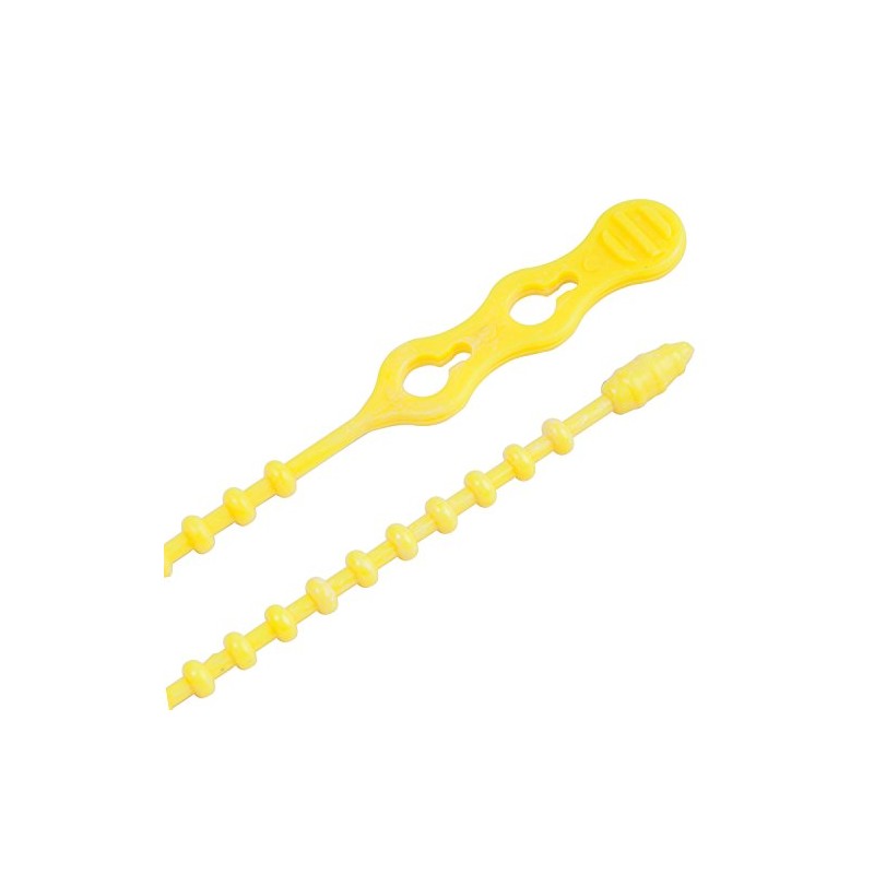 Gardner Bender 45-12BEADYW Beaded Cable Tie Wrap, 12 inch, 70