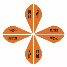 Bohning - 2" Blazer Vanes - Neon Orange - 36 Pk