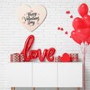 AWIZOM 3 Pcs 16 Inch Unfinished Wooden Hearts for Crafts