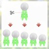 TIXIPEM Golf Simulator Tees [12PCS] - Plastic Golf Tees Use
