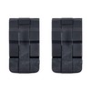 2 Pelican Black Replacement Double Throw Medium Latches. Fits Protector