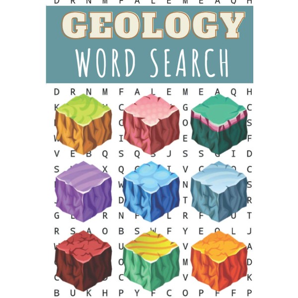 Geology Word Search: 40 puzzles | Challenging Puzzle Book for