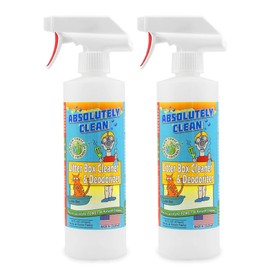 Absolutely Clean Litter Box Cleaner and Deodorizer, Eliminate Odors Quickly, Neutralizes Urine and Feces Odors in The Air and The Box, Make Litter Last Longer