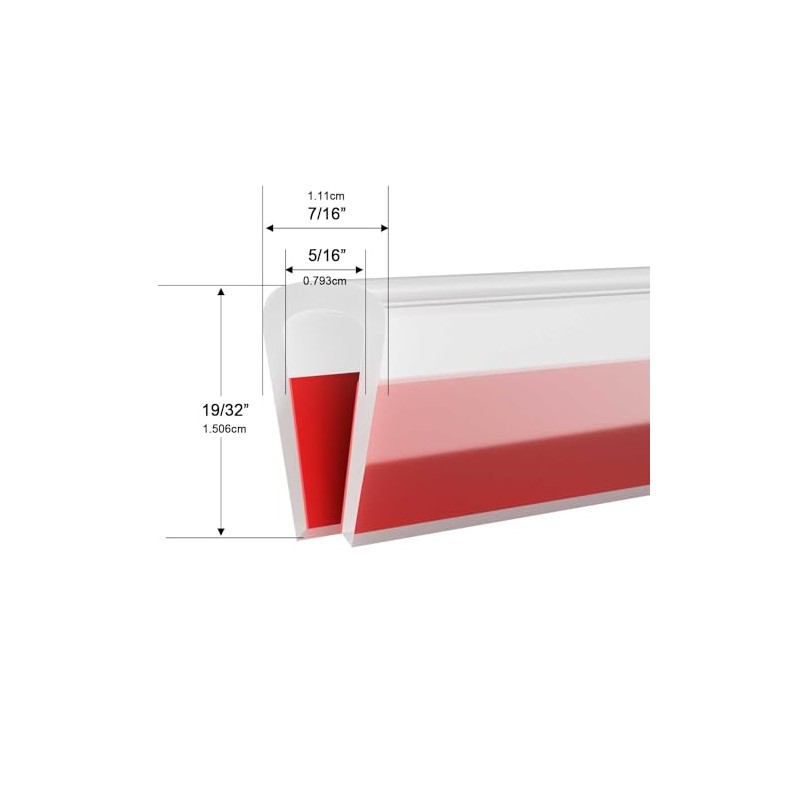 Silicone Edge Trim Self-Adhesive U Channel Silicone Edge Trim Edge