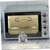 KONTONTY 2Pcs Stainless Steel Oven Thermometers Dual Scale High Temperature