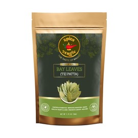 Spice Magic Bay Leaves (Tej Patta) ~ 100% Pure, Aromatic & Natural I Gluten-Free I Non-GMO I Indian Origin (1.75oz (50g)