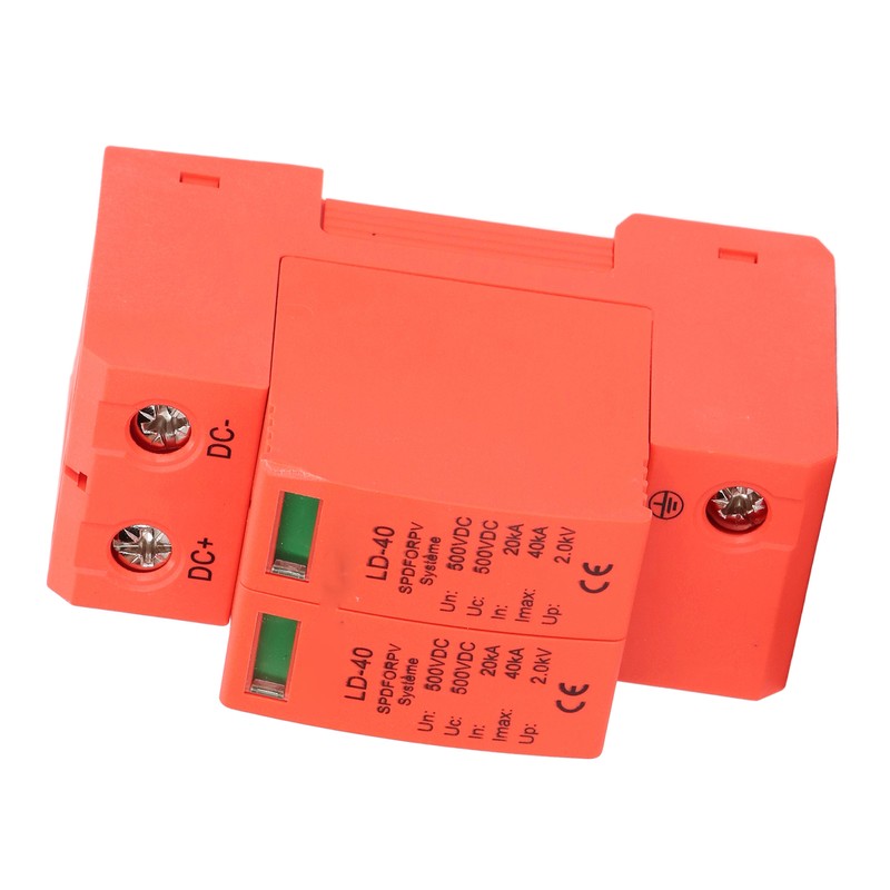 PV Surge Protection Device Photovoltaic Circuit Breaker Protector 2P 20‑40KA