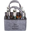Brandsseller Men's Handbag Bottle Carrier Shopping Bag Storage Bag –