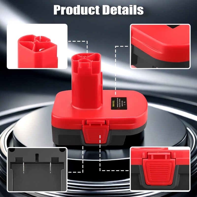 Adapter for Craftsman 20V to 19.2V C3 Old Battery Cordless