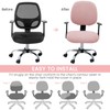 MIFXIN Computer Office Chair Cover Stretch Elastic Slipcover 2 Piece