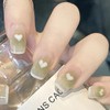 [MEK964M0_63_63] Vacation Artificial Nail Stick-on Tips - Heart and Mint／FREE / [MEK964M0_63_63]바캉스 인조손톱 붙이는 네일팁 - 하트앤민트／FREE