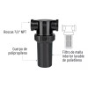 Foset Filtro De Agua Para Tinaco Foset 48073 Color Negro