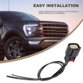 KASturrboo 4 Pcs Ignition Coil Connector Harness 9U2Z14S411EA Compatible with V6 V8 Flex F150 F250 F350 Explorer Lincoln MKS MKT MKX S2280 WPT931