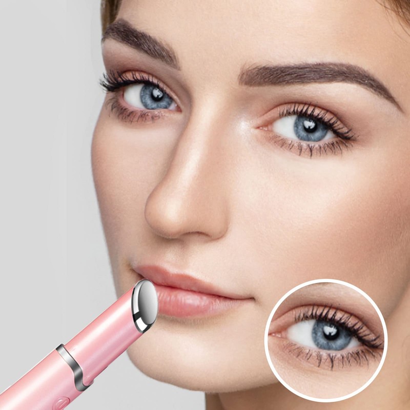 Ideal Swan Eye Massager Wand - Chargeable Facial Massager for