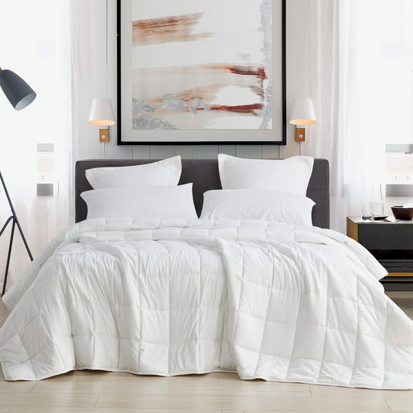 Byourbed Chommie - The Oversized Weighted King Comforter - White