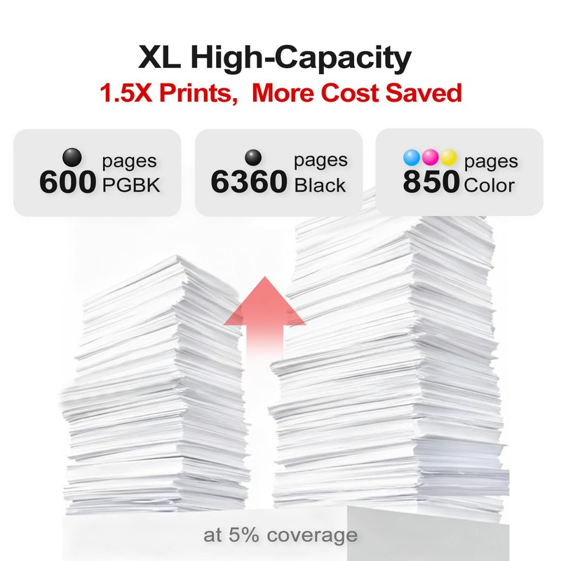 10 Pack 280XXL 281XXL Ink Cartridges Replacement for Canon 280XL