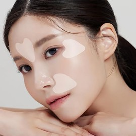 HUECALM Parches antiarrugas para lifting facial con colágeno hidrolizado, cinta antiarrugas invisible para la frente, los ojos y la línea de la sonrisa, cuidado de la piel coreano nocturno K Beauty para