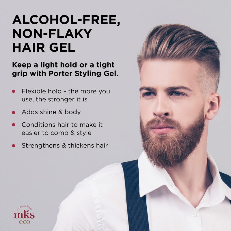 MKS-Eco - Men - Porter Men's Styling Gel Sandalwood -