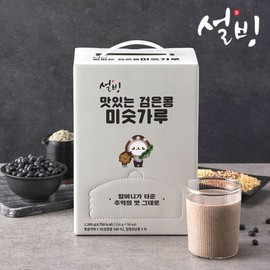 Sulbing 건강한 블랙푸드의 힘 설빙 맛있는 검은콩 미숫가루 50개입 Healthy Black Food Power - Seolbing Delicious Black Bean Powder 50 Pack