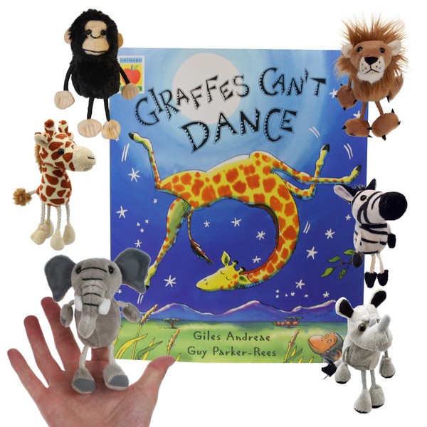 Giraffes Can’t Dance - Book and Finger Puppet