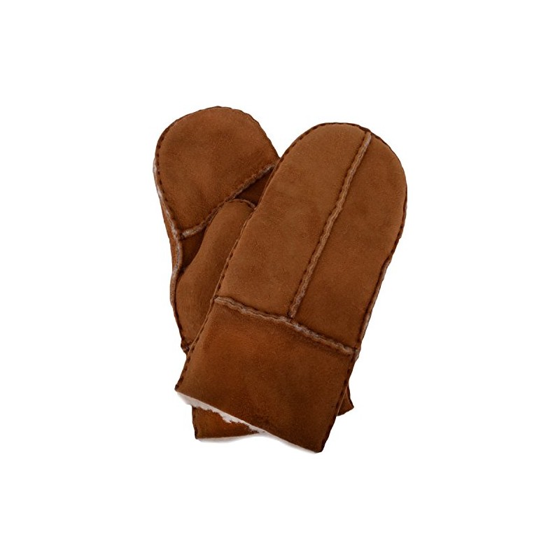 SNUGRUGS Childrens 100% Genuine Soft Sheepskin Mittens/Gloves with Thumb -