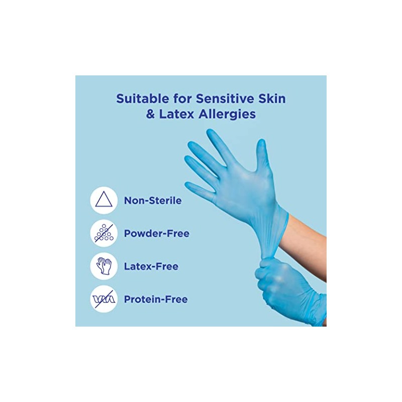 Nitrile NextGen Disposable Gloves - Pack of 100, l