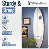 StoreYourBoard Floating Surfboard Wall Mount, Clear Acrylic Surf Board Display,