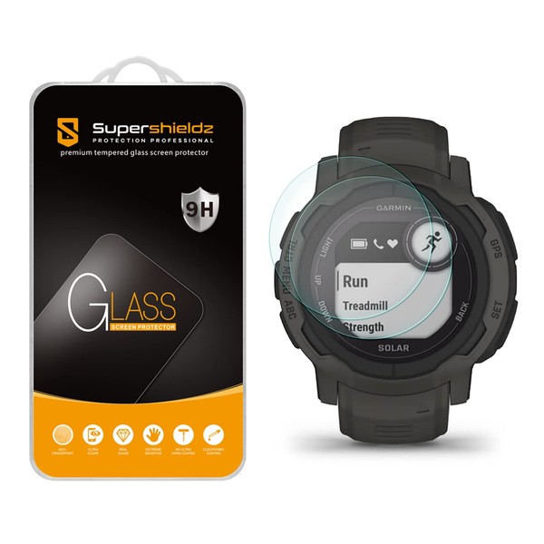 Supershieldz (2 Pack) Designed for Garmin Instinct 2 / Instinct