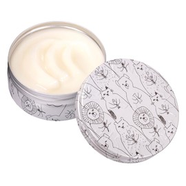 1502_HAPPY ANIMALS Steam Cream Whole Body Moisturizing Cream 2.6 oz (75 g) [Made in Japan] STEAMCREAM Moisturizing Cream Whole Body Cream Hand Cream Oatmeal Natural Essential Oils Naturally Derived