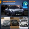 Nilight 8PCS Led Strobe Lights with Controller 12V 24V Sync