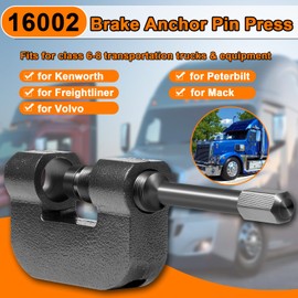 mooncar 16002 Brake Anchor Pin Press 10 Ton Capacity fit for Class 6-8 Transportation Trucks and Equipment,for Semi Trucks,for Kenworth,for Peterbilt