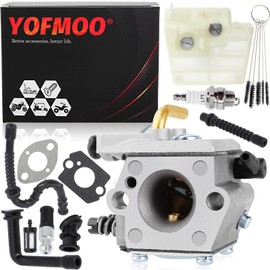YOFMOO MS240 MS260 Carburetor for 024 024A 024AV 024S 026 Pro Chainsaw WT-194 WT-194-1 Tillotson HU-136A HS-136A WT-403B 1121-120-0610 1121-120-0611 with Filter Kit