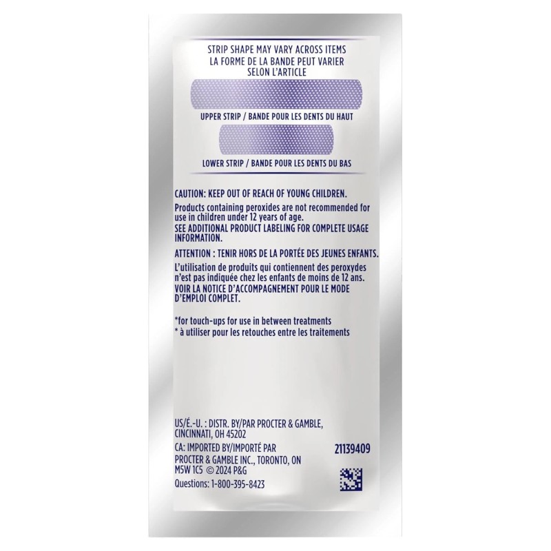 Crest 3D Whitestrips Professional Effects, Whitestrip 3D White, Teeth Whitening