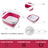 GIMWA Collapsible Dish Basin, Wash Basin for Baby Bottles, Foldable
