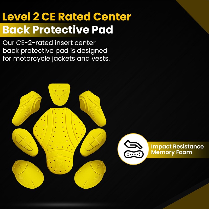 CE- Level 2 Certified Armor Pads Set l Level2 Approved