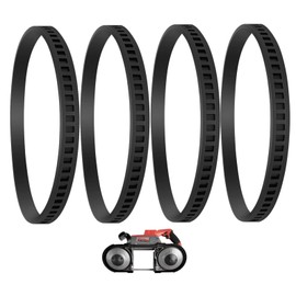 45-69-0010 Replacement Blade Pulley Tires for Deep Cut Band Saw - Compatible with Milwa-uke 6230 6232-6 6238-20 2729-20, Portaband AO2807 6225 6238N - Rubber Drive Belt for Band Saw Wheels 4 Pack