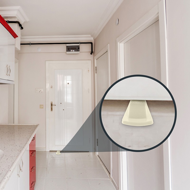 Home Premium Door Stoppers for Bottom of Door, Rubber Door