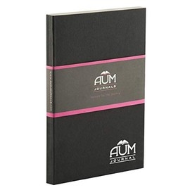 A6 Plain Journal Refill Notebook - Writing Grade, Eco Friendly Paper - Small Notebook, 164 Pages (Aum Journals, Plain Single)