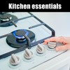 KRYMSON Pack of 5 Gas Stove Knobs, 6 mm Gas