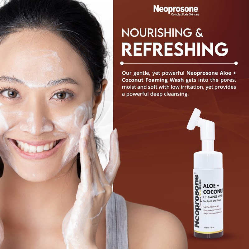 Neoprosone Aloe + Coconut Foaming Wash 150ml