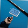 Kisangel Snooker Chalk 12pcs Pool Chalk Cubes for Tournaments Home