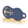 Code24 Anchor Shopping Trolley Token, Key Fob with Trolley Token