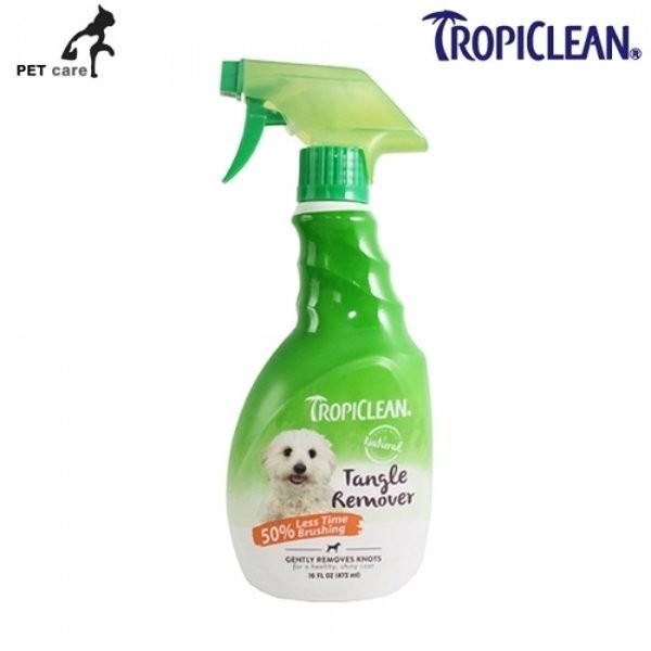 Tangle Tropiclean Remover 473ml (anti-fur tangle), single item / 탱글 트로피클린 리무버 473ml (털엉킴방지), 단품