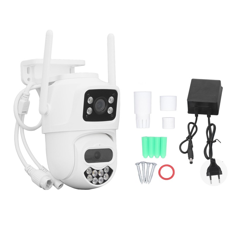 WiFi Security Camera Dual Lens HD Night Vision Remote Control