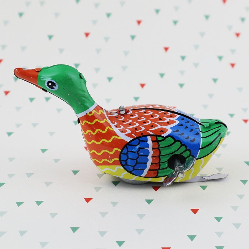 Freak Scene Tin duck replica tin duck animal made of